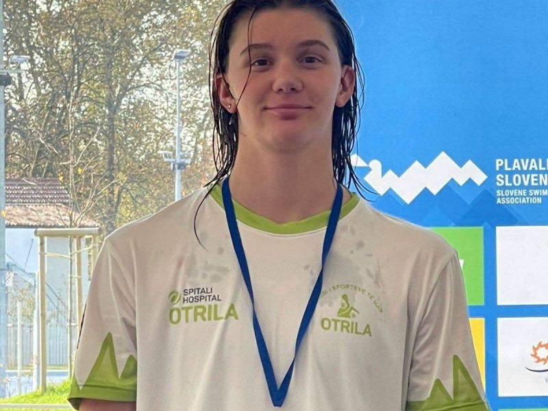 Hana Beiqi vendos tri rekorde të reja shtetërore dhe fiton dy medalje të argjendta në Slloveni
